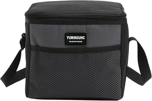 6 Can/5L Lunch Bag for Women Men Portable Lunch Box Small Cooler Bag Soft by YUMINGUHC