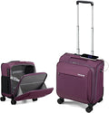 Hanke 16 Inch Underseat Carry On Luggage by Hanke