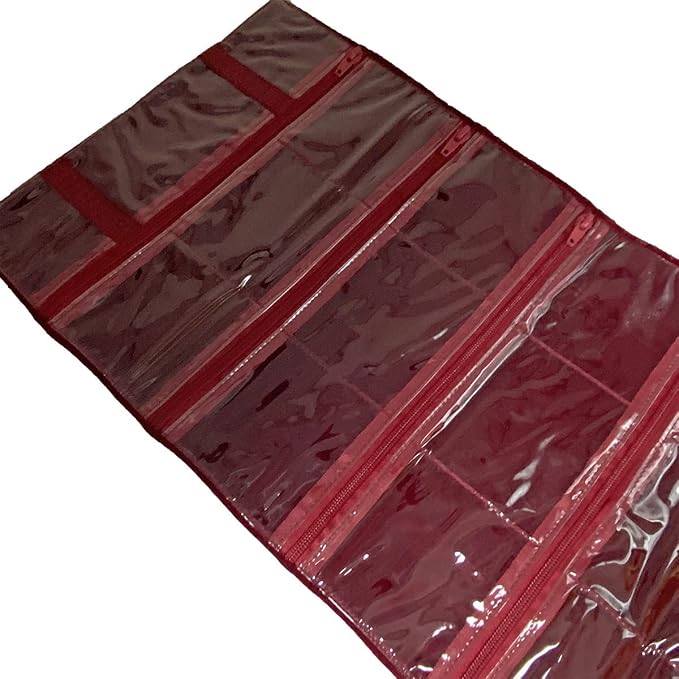 Travel Jewelry Roll Bag Portable Organizer Pouch - Image 8