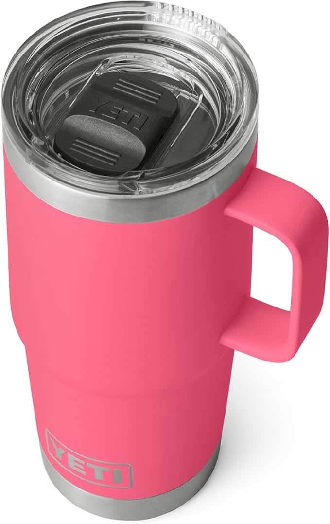 YETI Rambler 20 oz Travel Mug, Stainless Steel, Vacuum Insulated by YETI