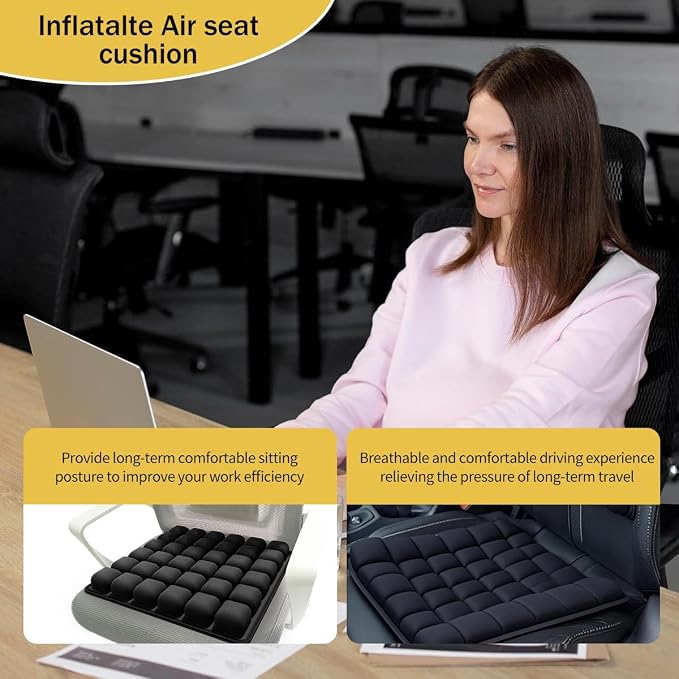 Travel Cushion Airplane Seat, Inflatable Seat Cushion, Travel Seat Cushions - Image 5