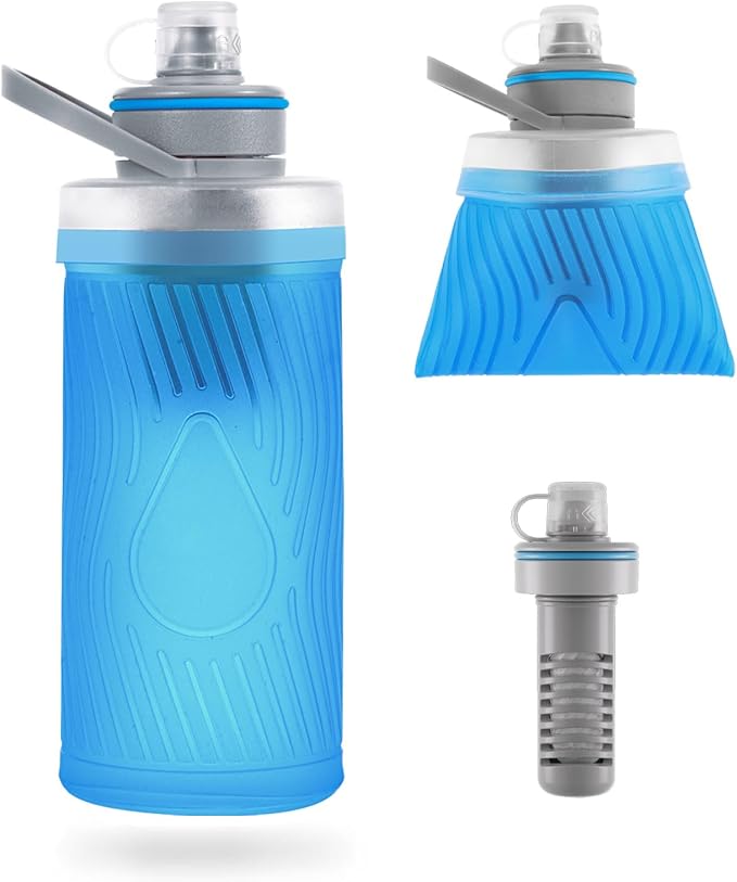 Collapsible Water Bottle with Filter by Joypur