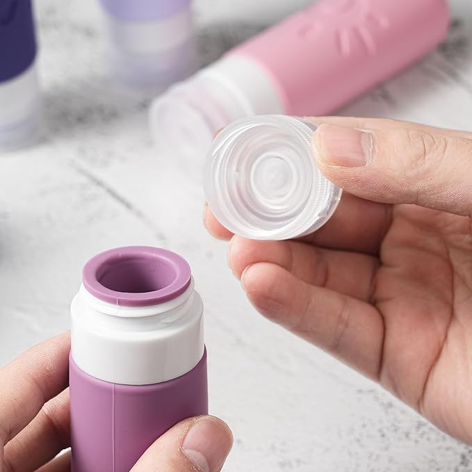 Travel Bottles for Toiletries, TSA Approved Travel Containers 3oz Leak Proof - Image 5