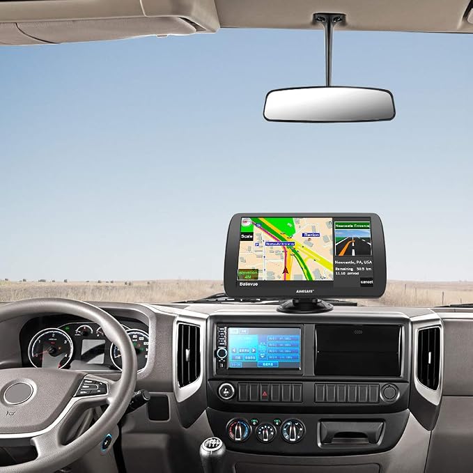 GPS Navigator for Car, 9 inch Touch Screen Car GPS, Support Voice Turn - Image 2