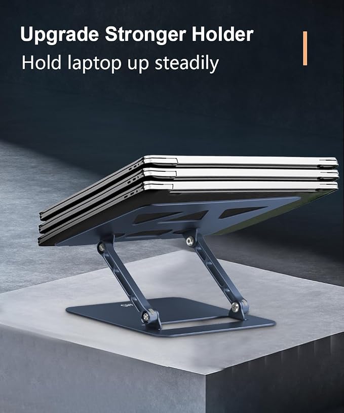 Adjustable Laptop Stand for Desk, Portable Laptop Stand Holder and Riser - Image 5