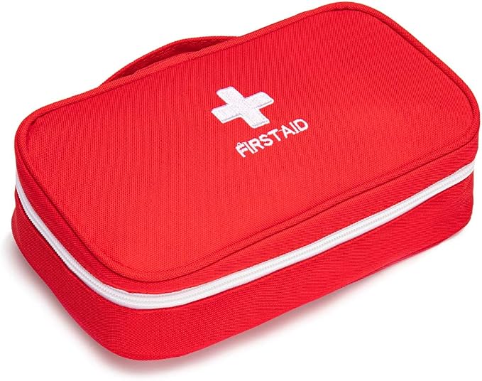 First Aid Bag Tote Empty Small First Aid Kit Bag Outdoor Travel Rescue Pouch - Image 4