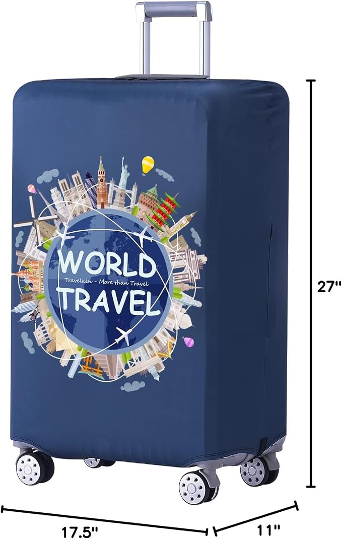 TRAVELKIN Luggage Covers For Suitcase Tsa Approved, Suitcase Cover Protector - Image 10