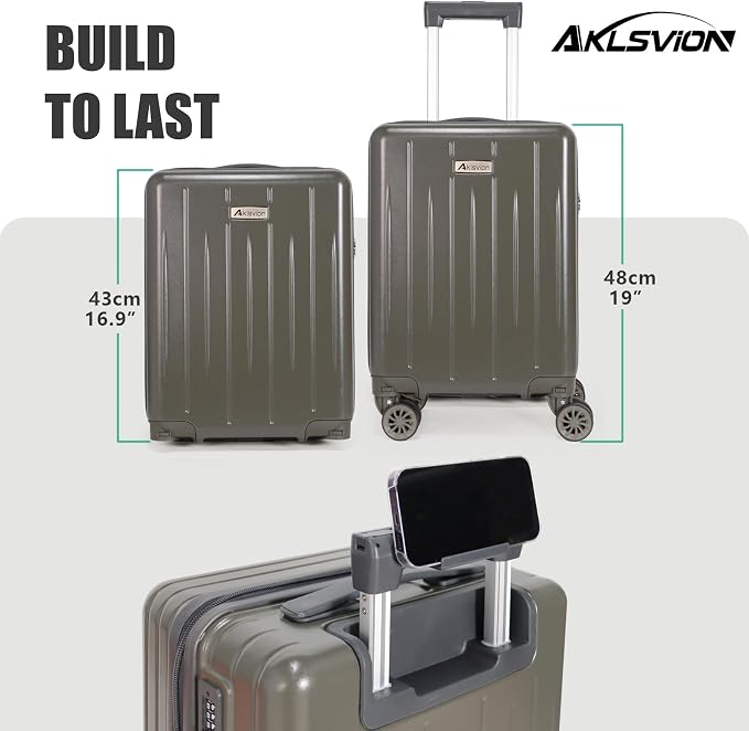 18-inch Carry-on Boarding Luggage: Equipped - Image 3
