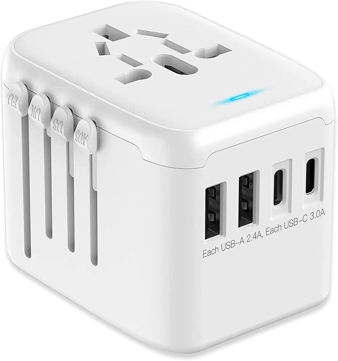 JMFONE International Power Plug Adapter, Universal Travel Adapter by JMFONE