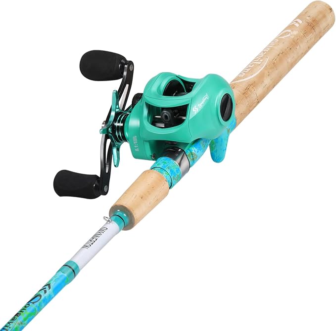 Sougayilang Fishing Rod and Reel Combo, 2-Piece 5-Foot 6-Inch Graphite & - Image 3