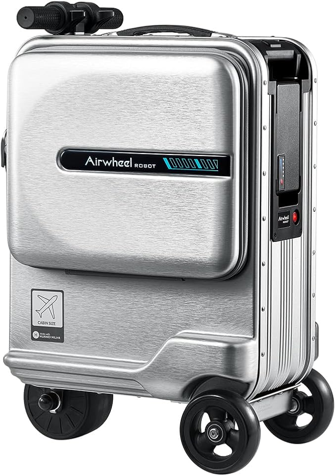 Airwheel 20 Inch Smart Rideable Suitcase Electric Luggage Scooter Carry On by Airwheel