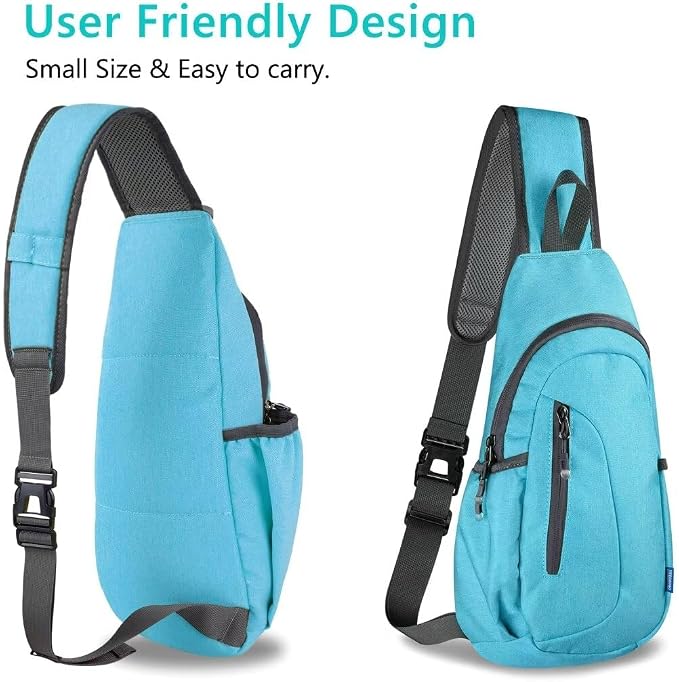 TITECOUGO Small Sling Bag, Lightweight Crossbody Backpack - Image 3