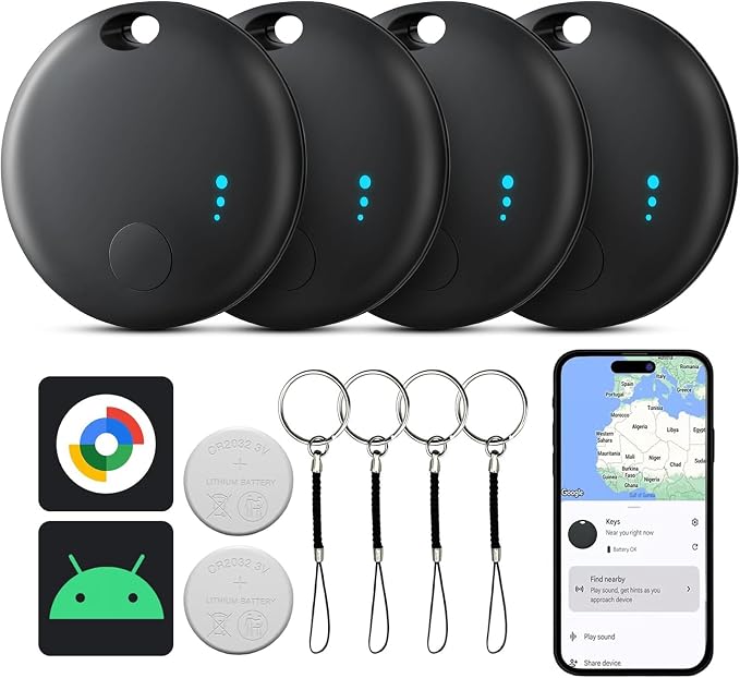 Air Tags for Android, Luggage Tracker Works by Unknown