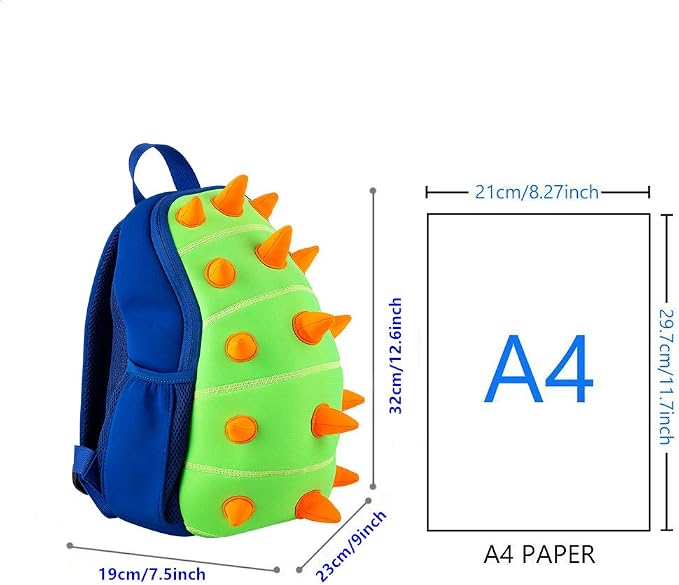 JiePai Dinosaur Toddler Backpack Waterproof 3D Cartoon Kids Backpack - Image 5