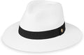Wallaroo Hat Company Women’s Petite Palm Beach Fedora – UPF 50+ UV Protection by WallarooHatCompany