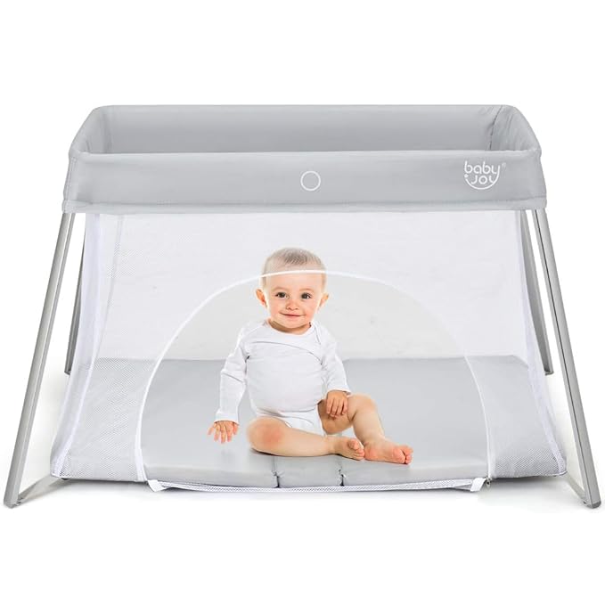 BABY JOY 2 in 1 Travel Crib by BABYJOY