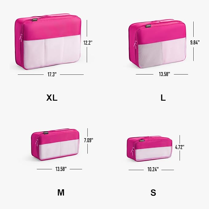 4 Set Compression Packing Cubes - Image 4