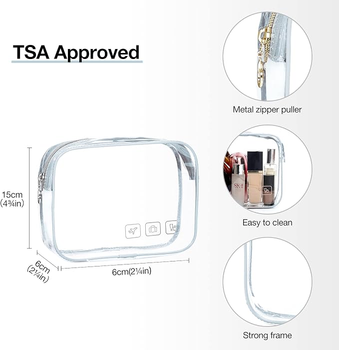 BAGSMART Toiletry Bag Hanging Travel Makeup Organizer - Image 5