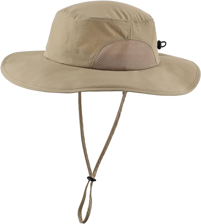 Home Prefer UPF50+ Mens Sun Hat Wide Brim Fishing Hat by HomePreferHatsCaps