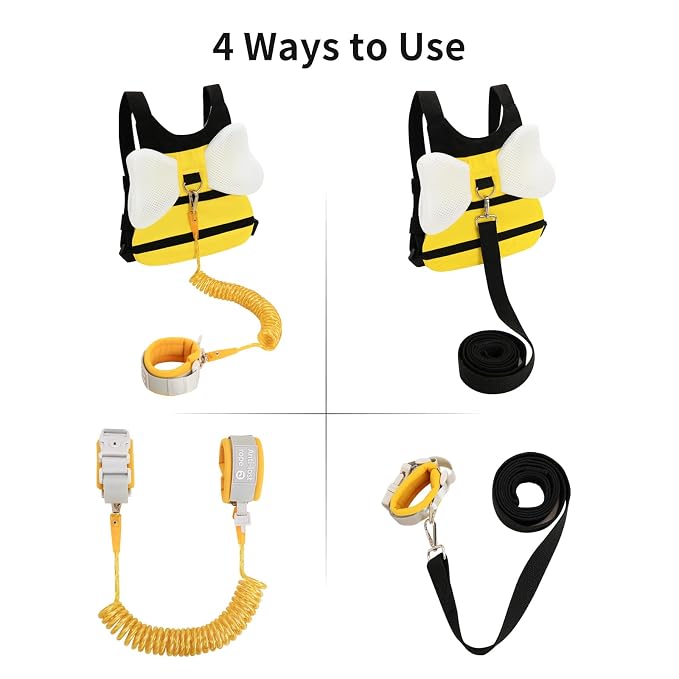 Toddler Leashes + Anti Lost Wrist Link - Image 2