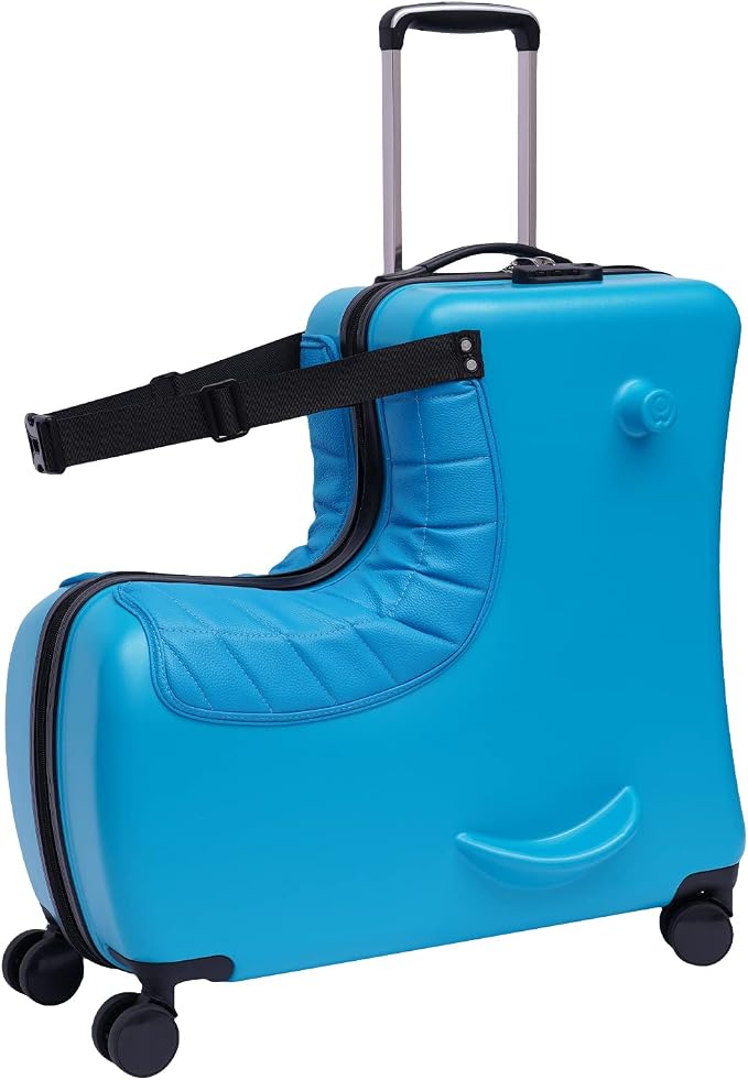 CNCEST 24" Kid's Ride-on Travel Suitcase, Kids' Luggage by CNCEST