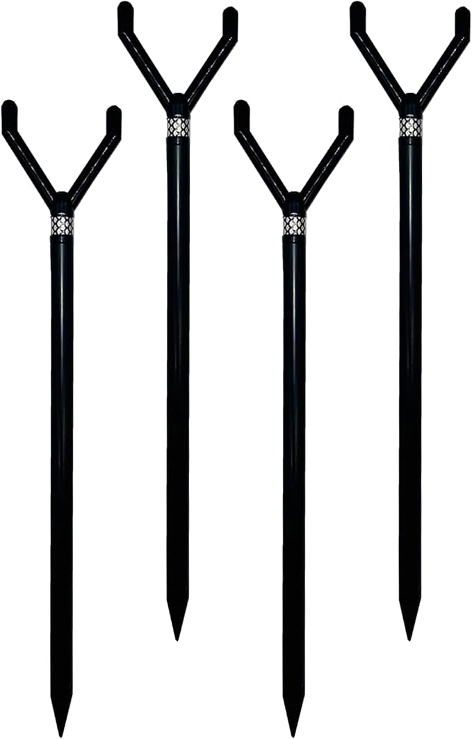 Fishin’ Stix Trident Telescoping Fishing Rod Holders – Extendable 12"–30" by FishinStix