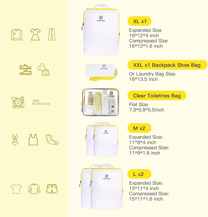 Lightweight Compression Packing Cubes - Image 6