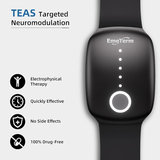 EmeTerm Fashion Anti-Nausea Wristband Relieve Morning Motion Travel Sickness - Image 3