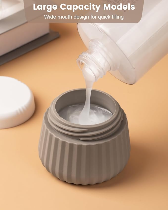 Travel Containers for Toiletries 4 Pack, TSA Approved Travel Size Toiletries - Image 3