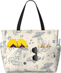 Beach Bag for Women Beach Tote Bag Waterproof Sandproof Large Bags by NLZI