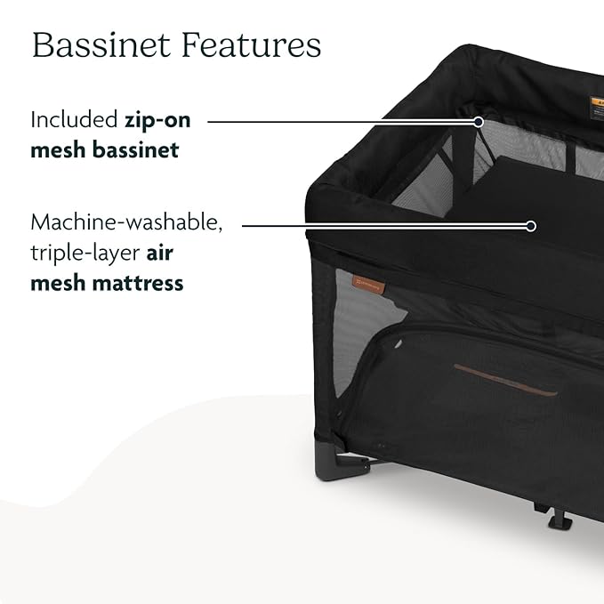 UPPAbaby Remi Playard | Deluxe 3-in-1 Portable Playard, Bedside Bassinet + - Image 5