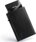 LORZOR Wallet for Men with Metal Card Holder, Pop Up Wallet, Finest Full Grain by LORZOR
