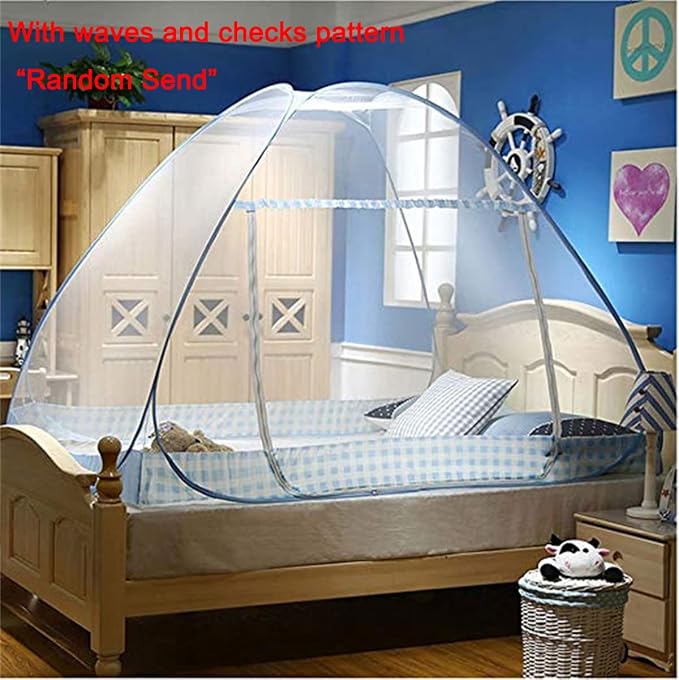 CdyBox Folding Mosquito Net Tent Canopy Curtains - Image 2