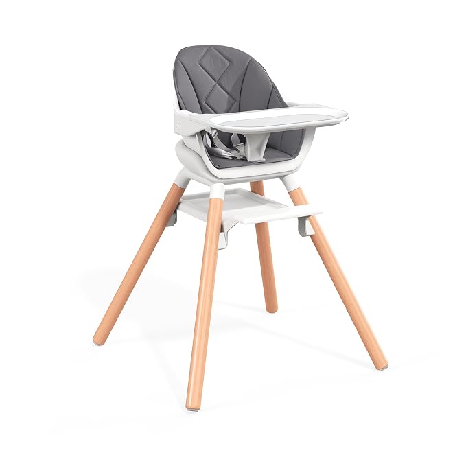Baby High Chair, Highchair for Baby & Toddler, Easy Clean Infant Highchair - Image 2