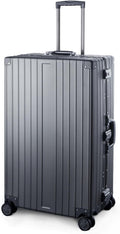 TRAVELKING All Aluminum Luggage Zipperless Hard Shell Luggage Case by TRAVELKING
