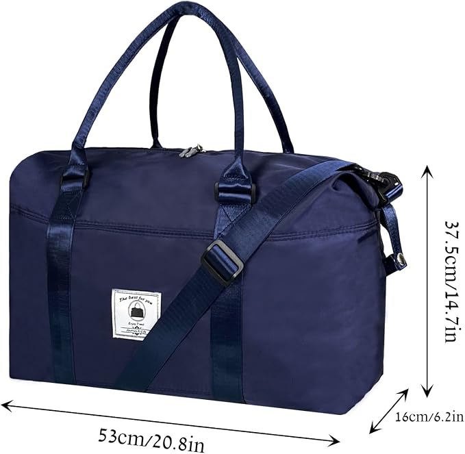 Travel Duffle Bag, Waterproof Sport Tote Gym Bag - Image 2