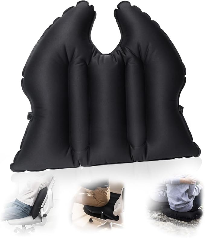 DAWNTREES Inflatable Seat Cushion, Lightweight, Waterproof, Suitable by PremiumDeskPadatDawnTrees