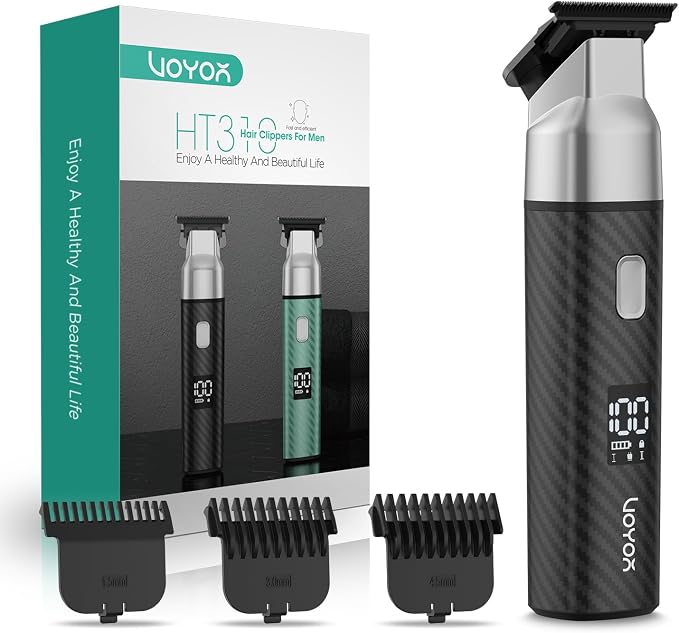 VOYOR Body Hair Trimmer for Men, Electric Razor, Versatile Groin & Body Trimmer by VOYOR