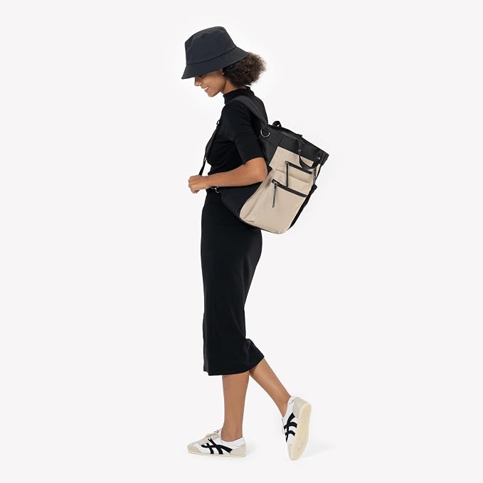 Sherpani Soleil, Anti Theft Convertible Backpack, 3 in 1 Tote Bag, Cross Body - Image 7