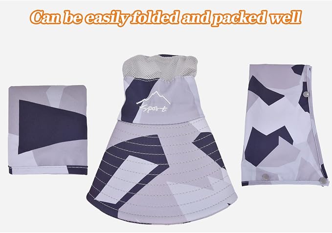 Sun Hats for Men Women Fishing Hat UPF 50+ Breathable Wide Brim Summer UV - Image 4