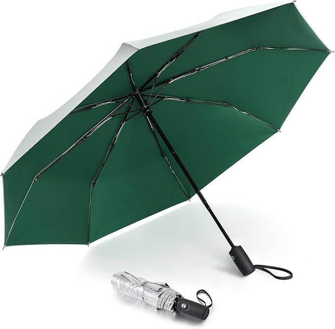 G4Free UPF 50+ UV Protection Large Travel Umbrella 42/46 Inch Auto Open Close by G4Free