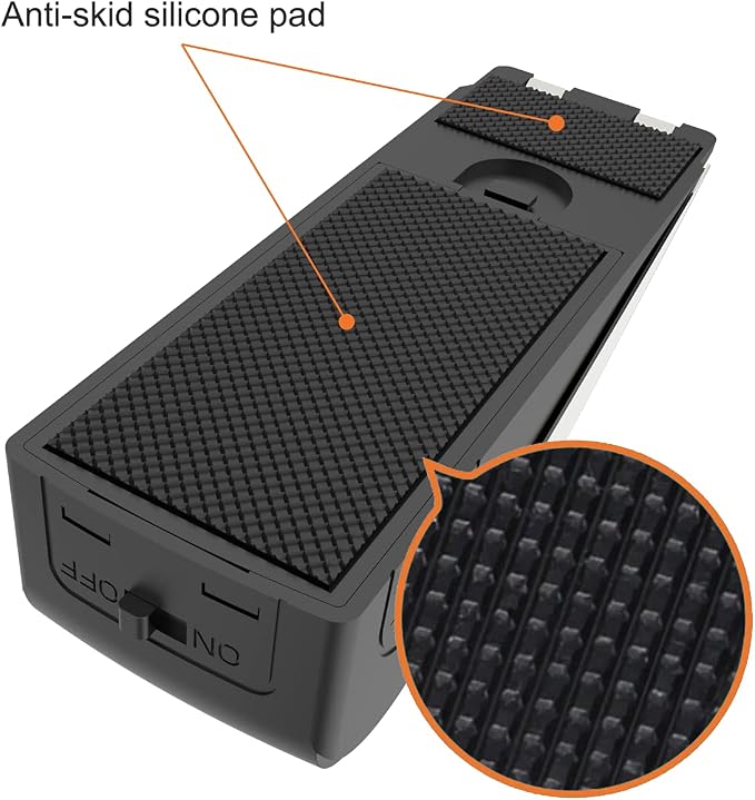 4 Packs Upgraded Door Stop Alarm Portable Wedge Door Stoppers Security Alarm - Image 6