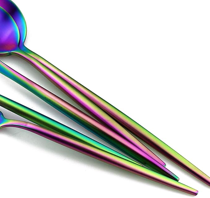 Gugrida 20-Piece 18/10 Stainless Steel Flatware Silverware, Luxury Dinnerware - Image 6