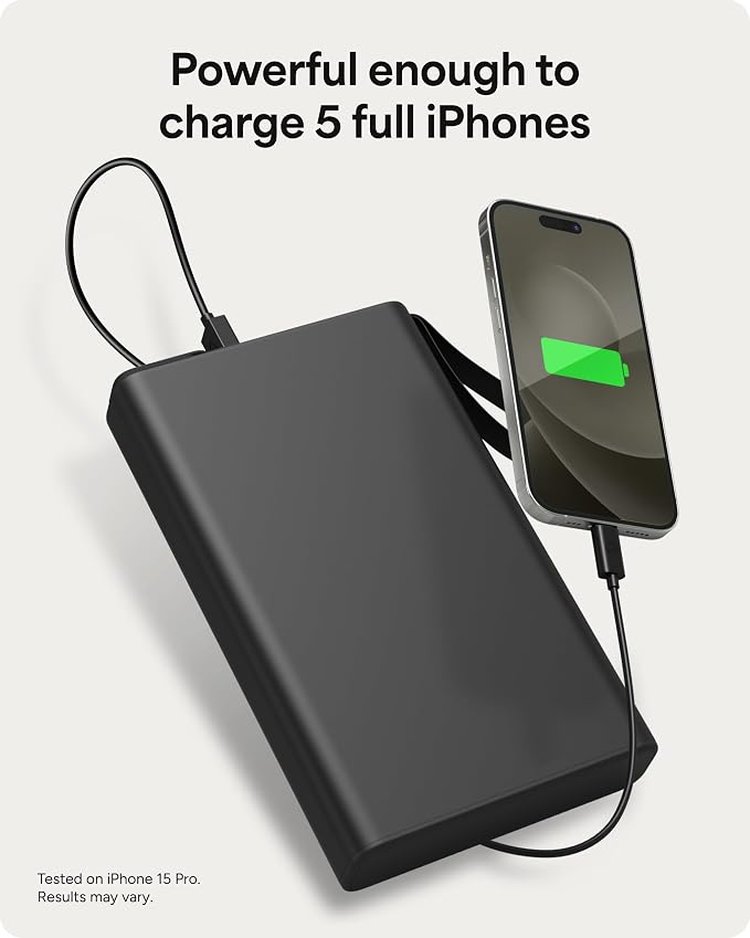 mophie powerstation pro AC-27, 000 mAh External Battery compatbile - Image 3