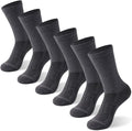 FOOTPLUS Hiking Copper Compression Socks, Unisex Cushioned Sole Arch Support by FOOTPLUS