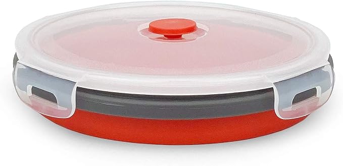 CARTINTS 1200ml Large Collapsible Meal Prep Containers, Reusable Silicone Food - Image 3