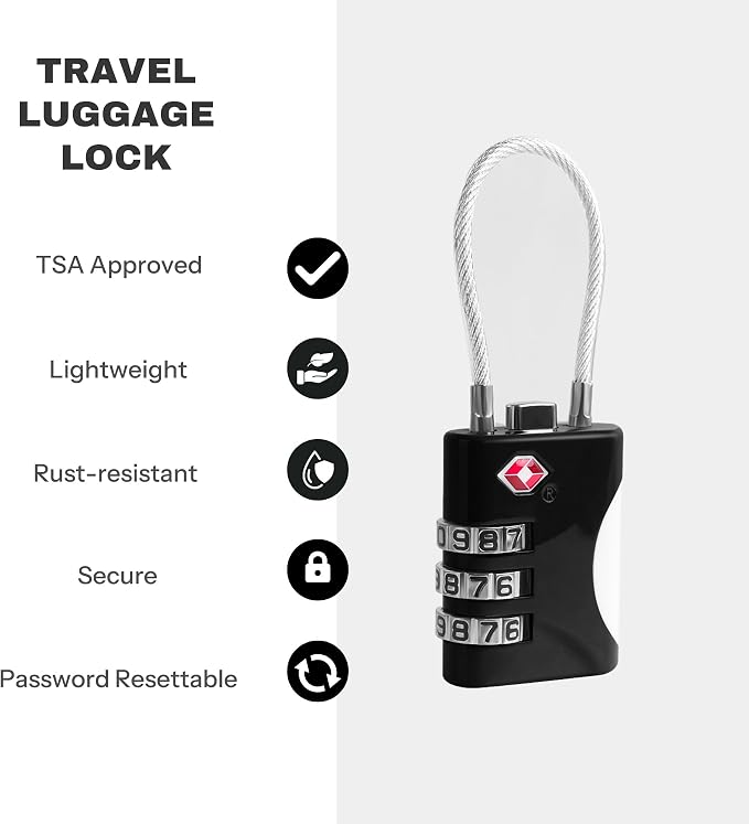 TSA Approved Luggage Locks - Image 3