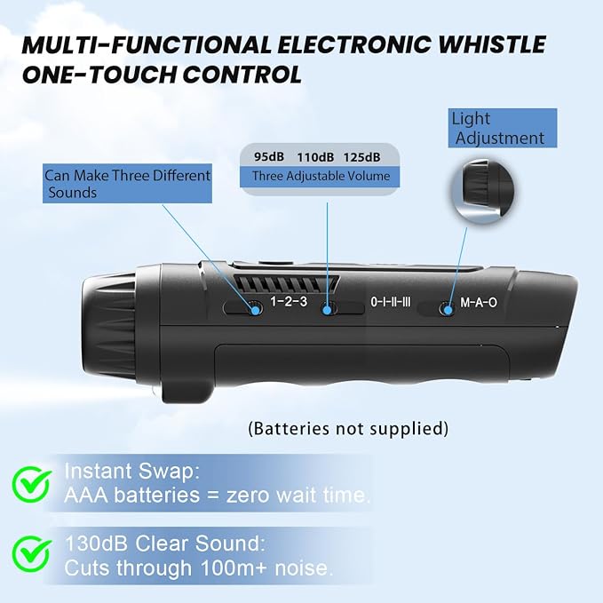 ZHT Electronic Whistle for Coaches, Teachers - Image 4