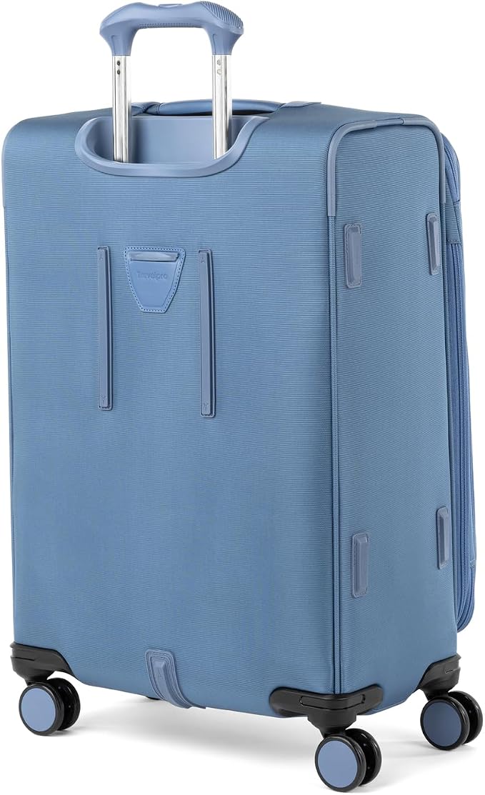 Travelpro VersaPack+ Lightweight Softside Expandable Checked Luggage, 8 Spinner - Image 3