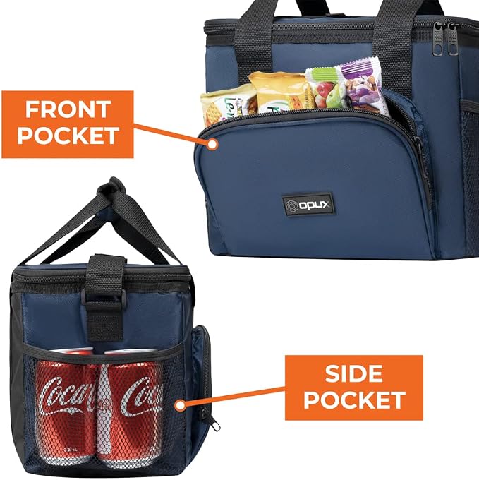 OPUX Soft Cooler Bag, Insulated Collapsible Lunch Cooler Bag - Image 5